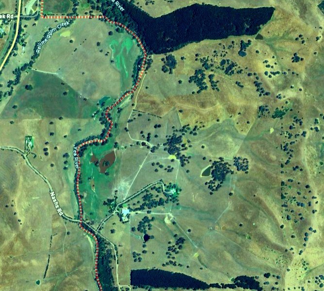 Aerial view of Pulfords breeding property